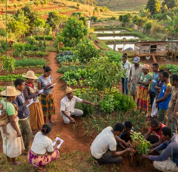 Formation permaculture et visites éducatives